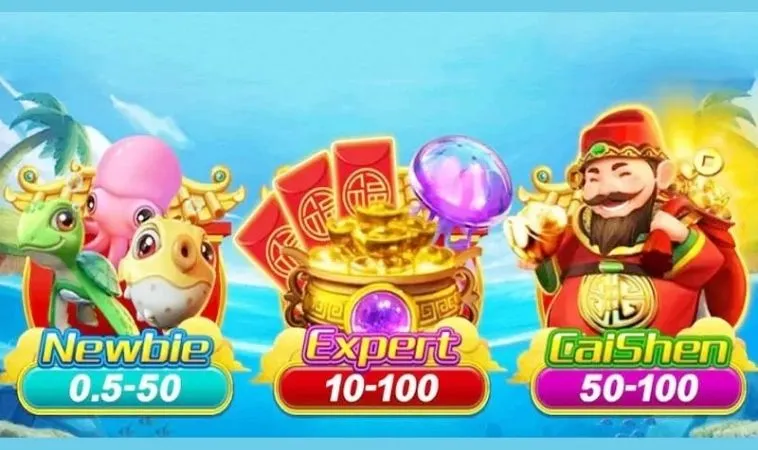Cách Chơi Bắn Cá Thần Tài Tại 23WIN Chuẩn Xác Nhất 2 Các phòng chơi Bắn Cá Thần Tài tại 23WIN