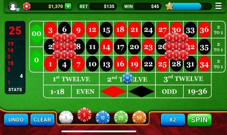 Cách Chơi Roulette Nhà Cái 23WIN Hiệu Quả Nhất 2 Bàn cược Roulette nhà cái 23WIN
