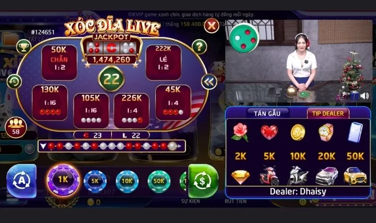 Trò Chơi Xóc Đĩa Tại 23WIN: Bí Quyết Thắng Lớn 2 Bàn chơi Xóc Đĩa tại 23WIN với tỷ lệ thưởng cược hấp dẫn