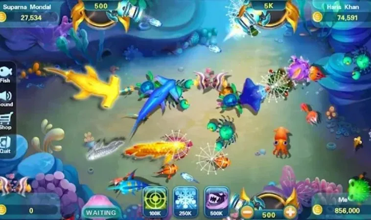 Cách Chơi Thợ Săn Cá Tại 23WIN: Hướng Dẫn Chi Tiết 2 Giao diện chơi Thợ Săn Cá tại 23WIN